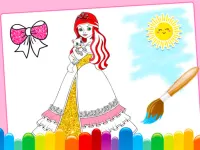image bg Princess Coloring Glitter