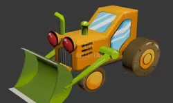 Bulldozer bump bump bump image