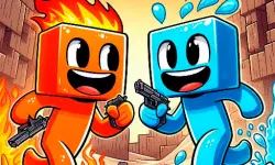 Fire and Water Blockman image
