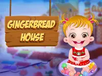 image bg Baby Hazel Gingerbread House