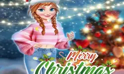 Anna Frozen Christmas Sweater Design image