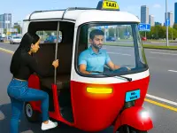 City Auto Rickshaw Game image