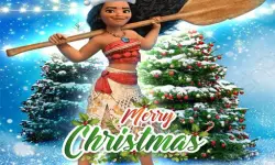 Moana Christmas Sweater Dress Up image
