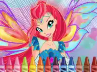 image bg Winx Coloring