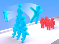 Crowd Stack Race 3D image